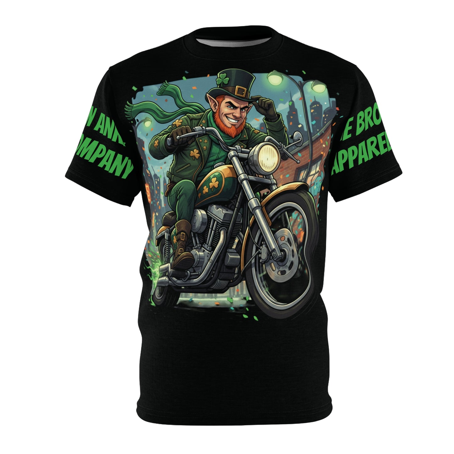 Motorcycle Riding Leprechaun