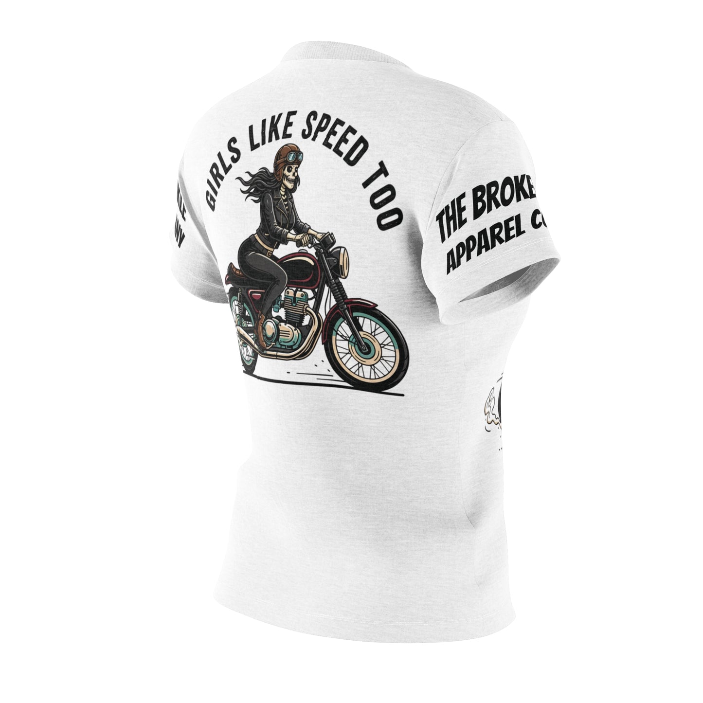 Girls Like Speed Too Motorcycle Tee