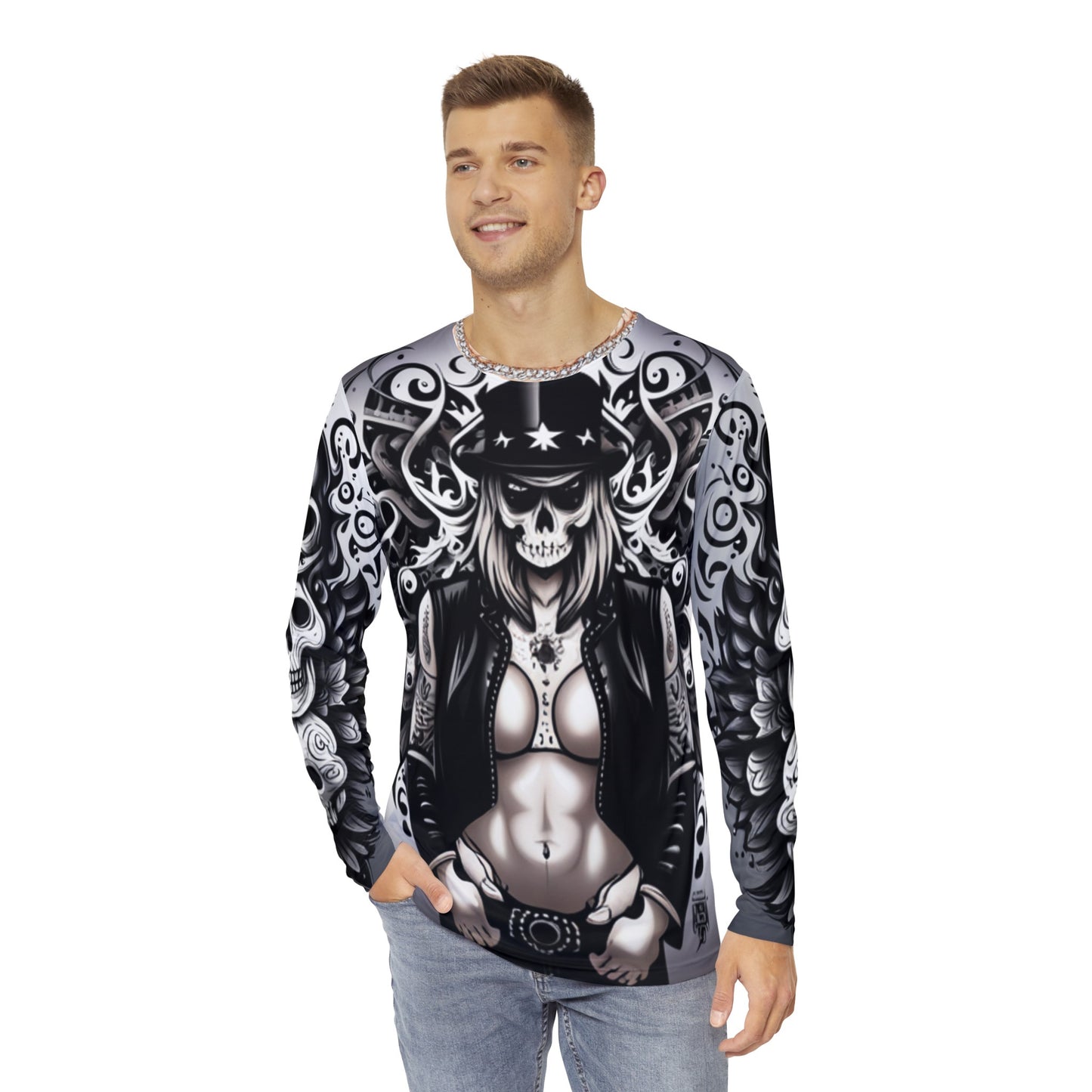 SkullLady Long Sleeve Shirt