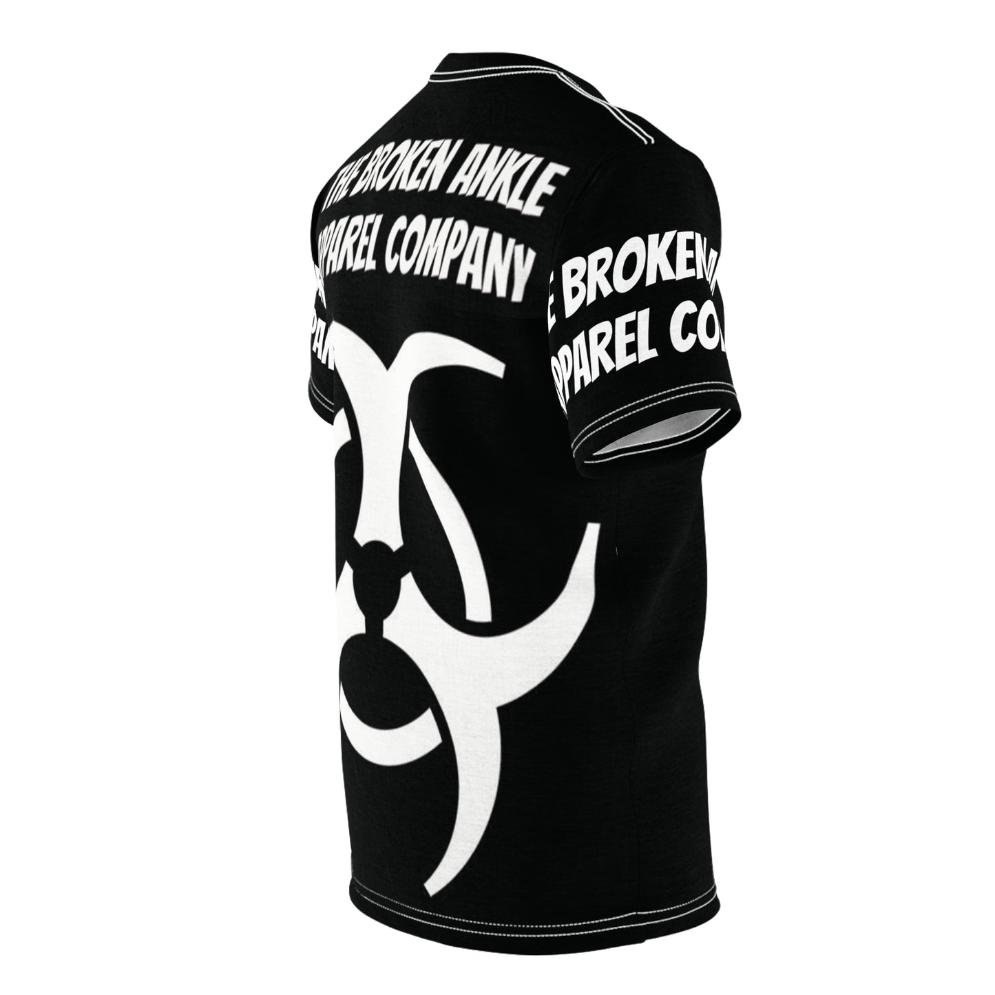 The Broken Ankle Apparel Company White Logo Shirt