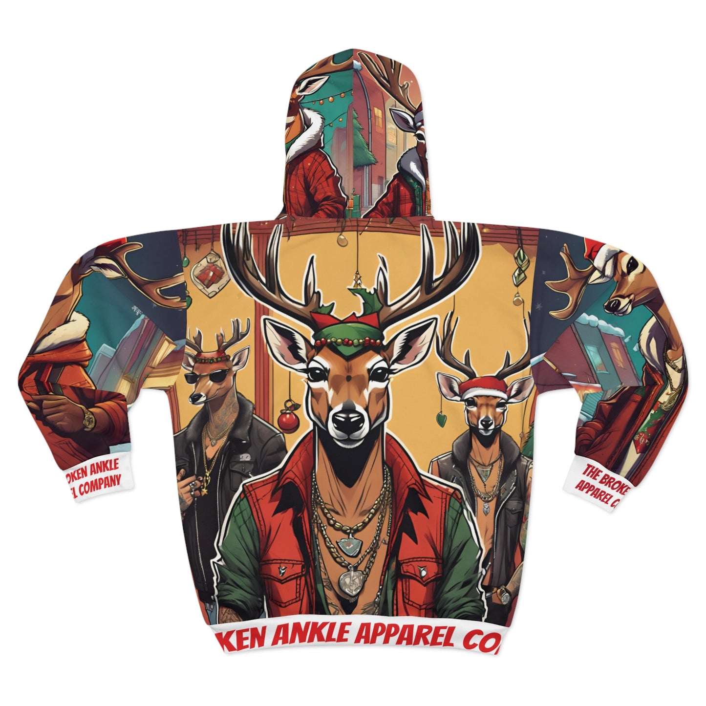 RainDeer Gang Zip Up Hoodie