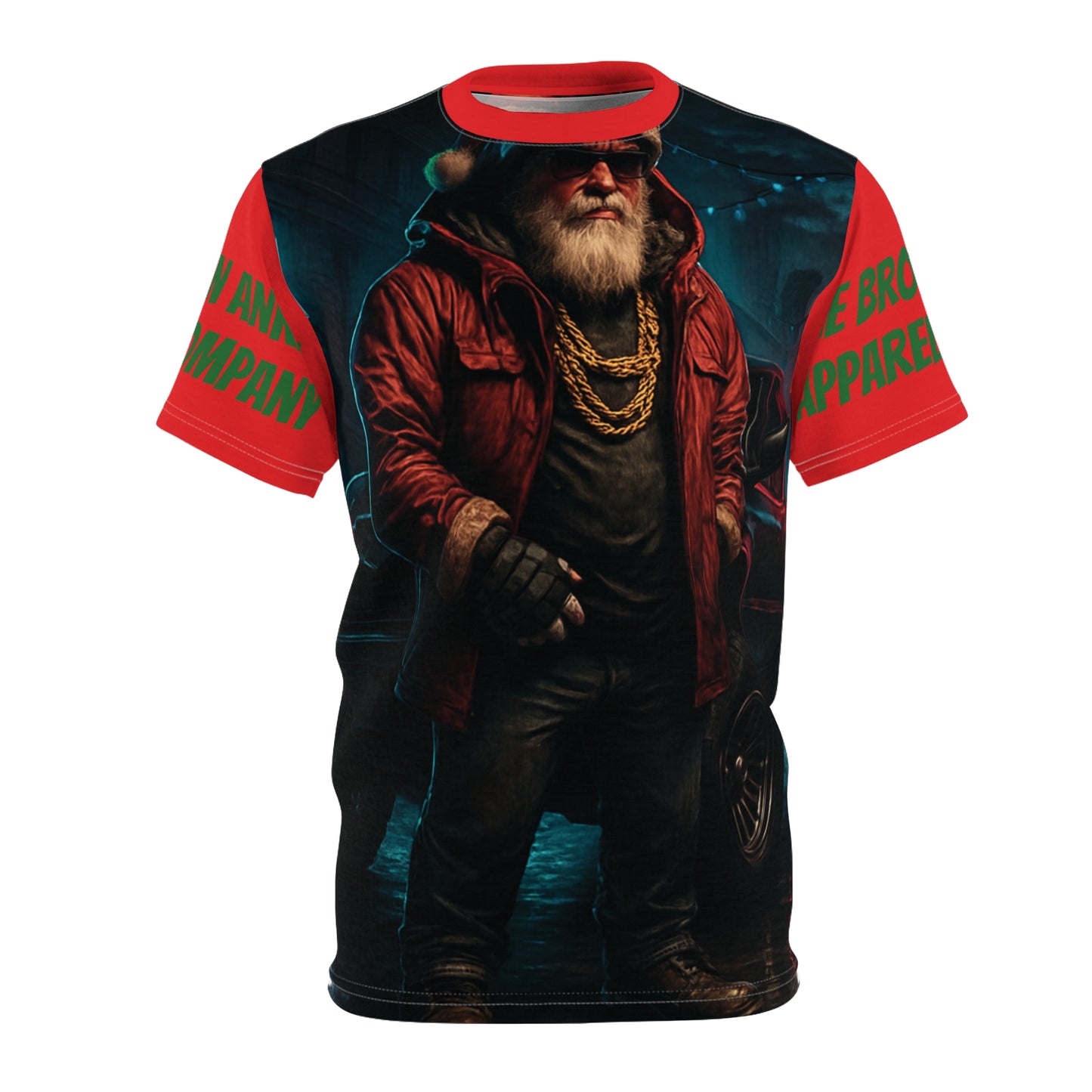 Santa Lifted Truck Tee — Christmas Collection