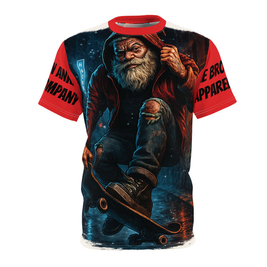 Skateboard Santa Tee — Christmas Collection