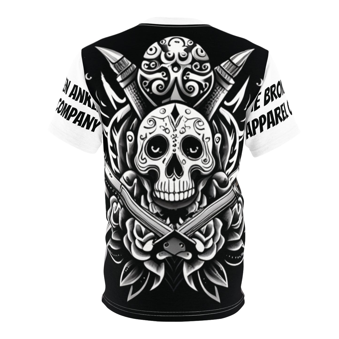 SkullLady Tribal Tattoo Short Sleeve Tee