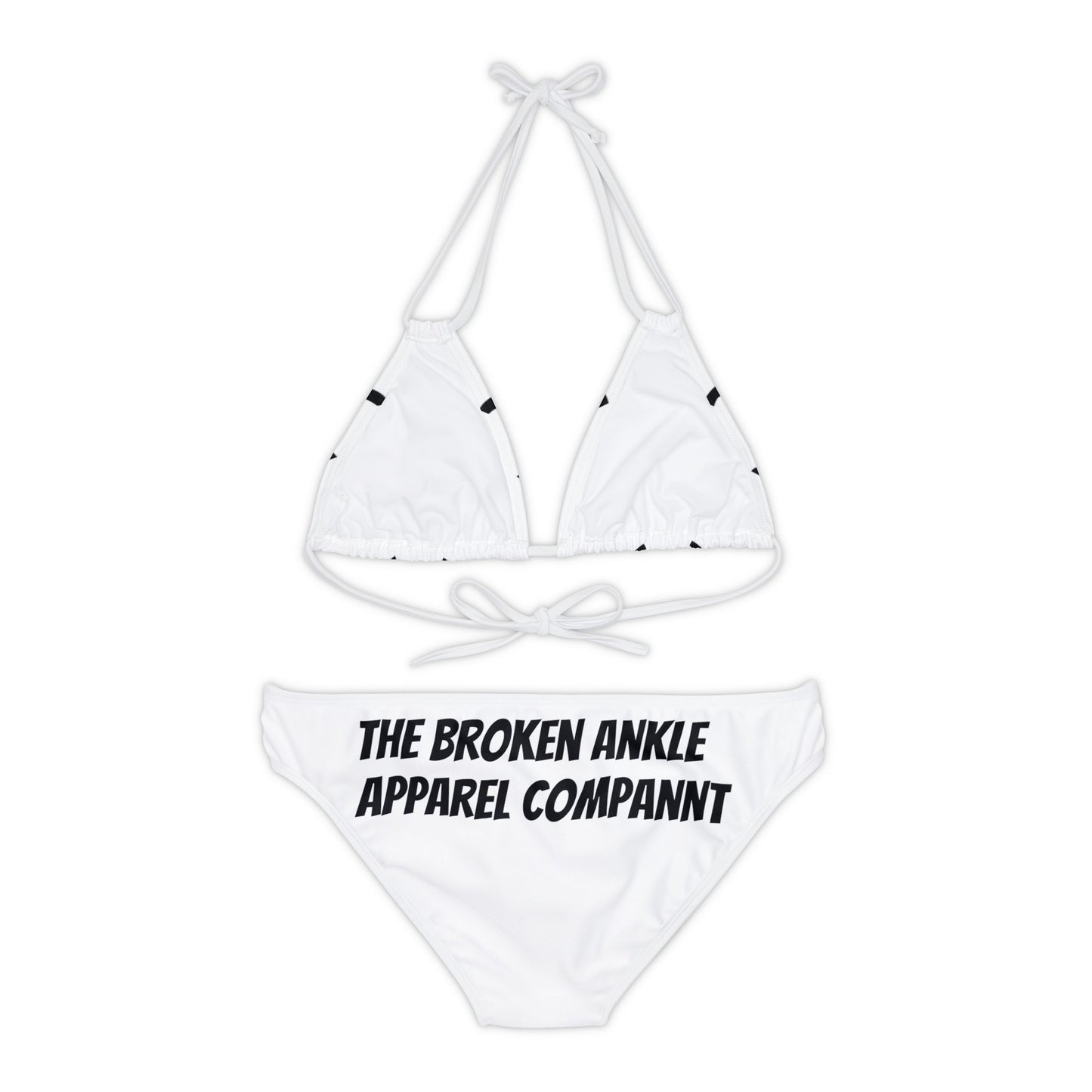 Logo Bikini Set White