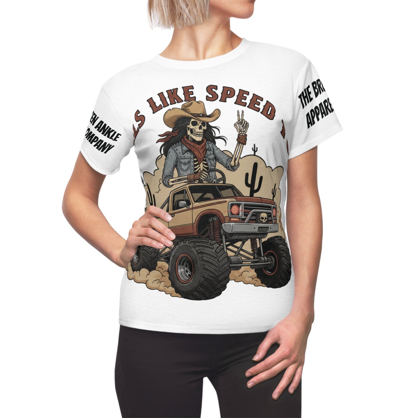 Girls Like Speed Too Lifted Truck Tee