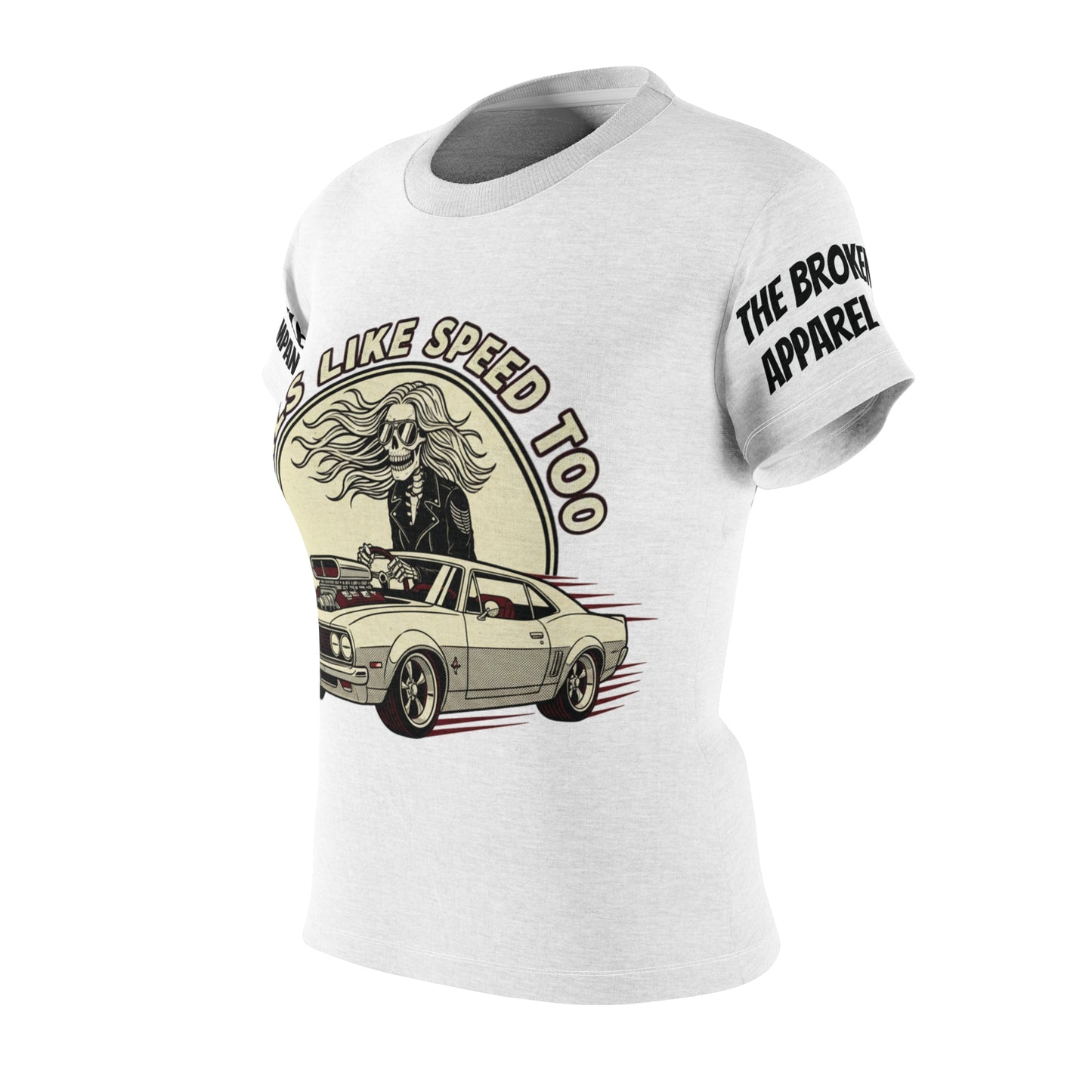 Girls Like Speed Too Muscle Car Tee